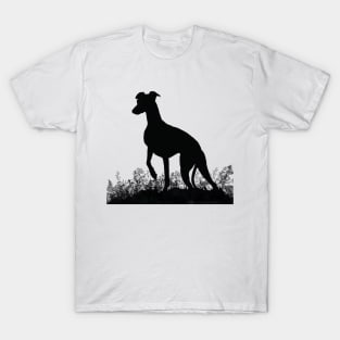 Whippet silhouette T-Shirt